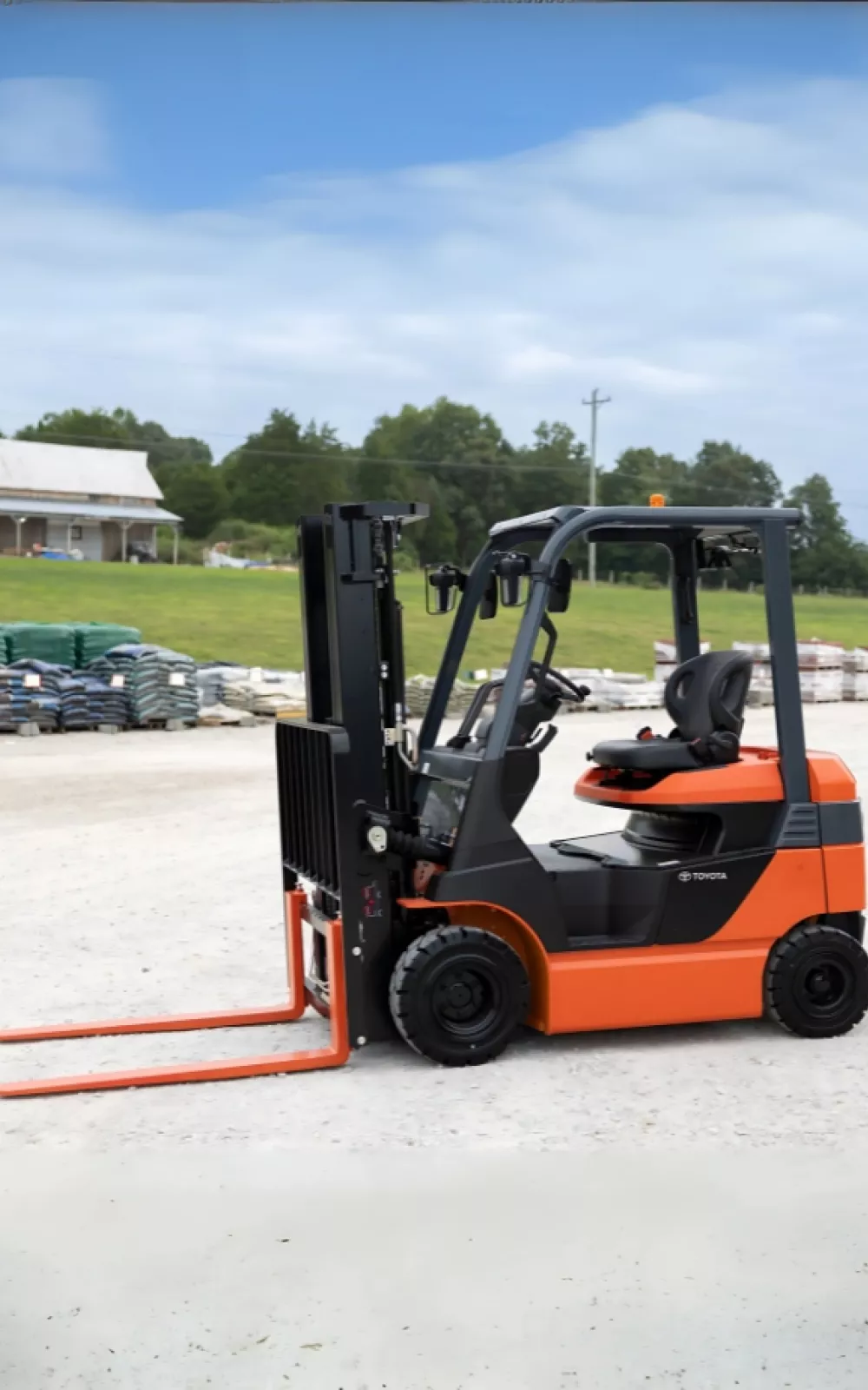 48V Electric Pneumatic Forklift