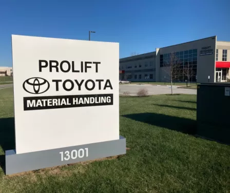 ProLift Toyota Material Handling corporate office in Louisville, KY.