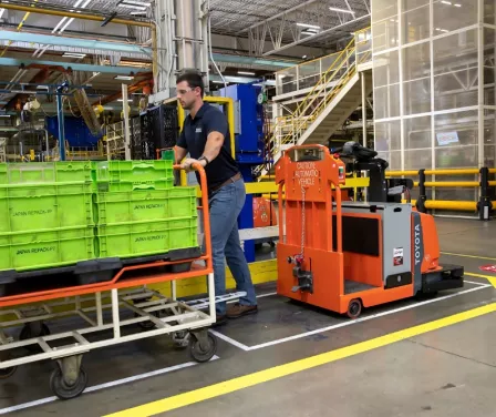 Toyota Automated Tow Tractor