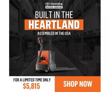 Built In the Heartland Forkift Sale