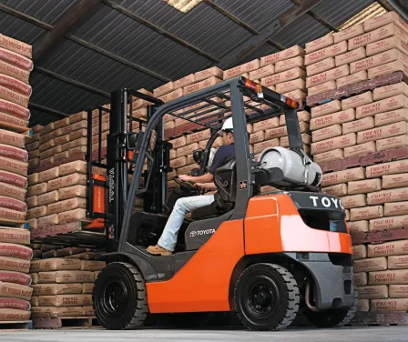 Toyota core pneumatic forklift