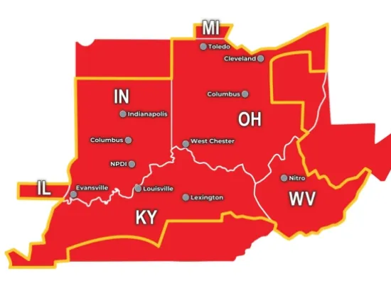 ProLift Toyota locations map