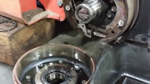 forklift brake replacement