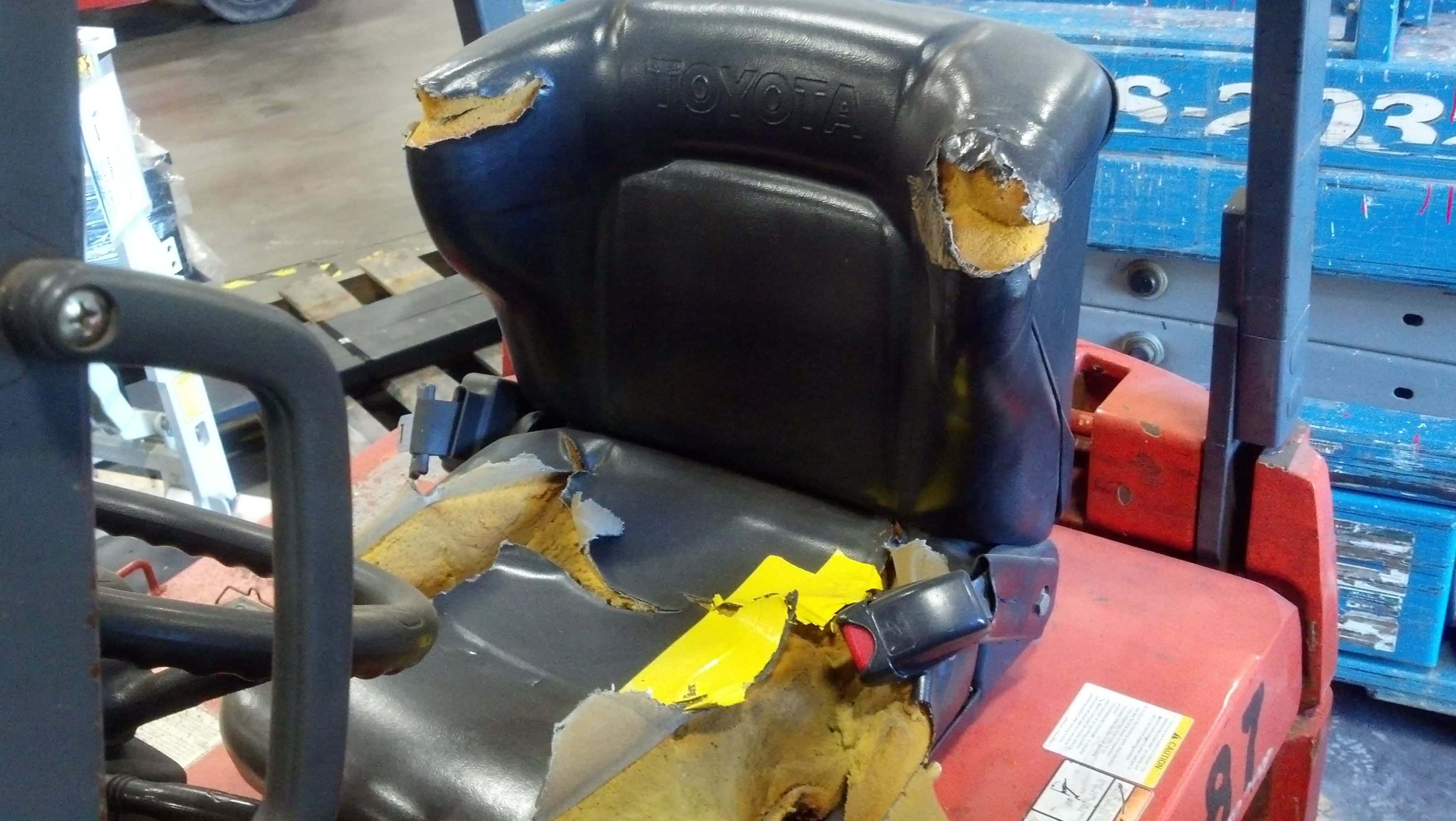Seat with bounce for Forklift Forklift Tractor 
