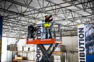 selecting an aerial lift