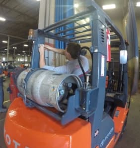 used forklift safety