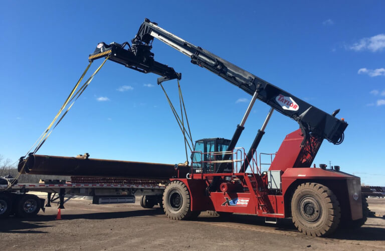 Taylor Forklift reach stacker
