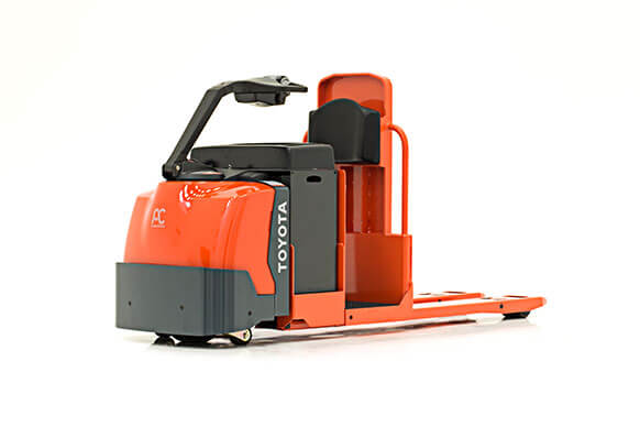 Toyota Center-Controlled Rider Pallet Jack Image 3