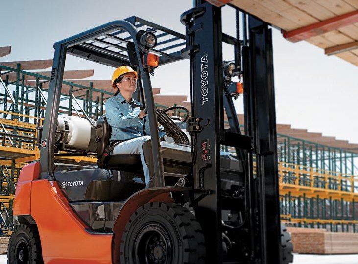 age of a used forklift