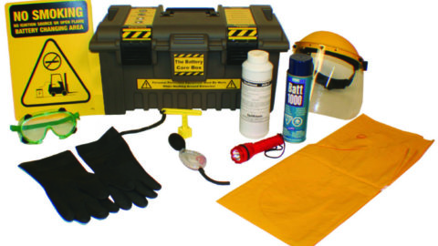 forklift battery ppe kit