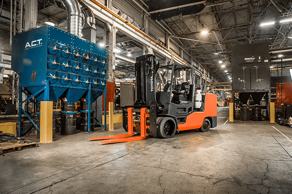 high-capacity large cushion forklift maintenance and service
