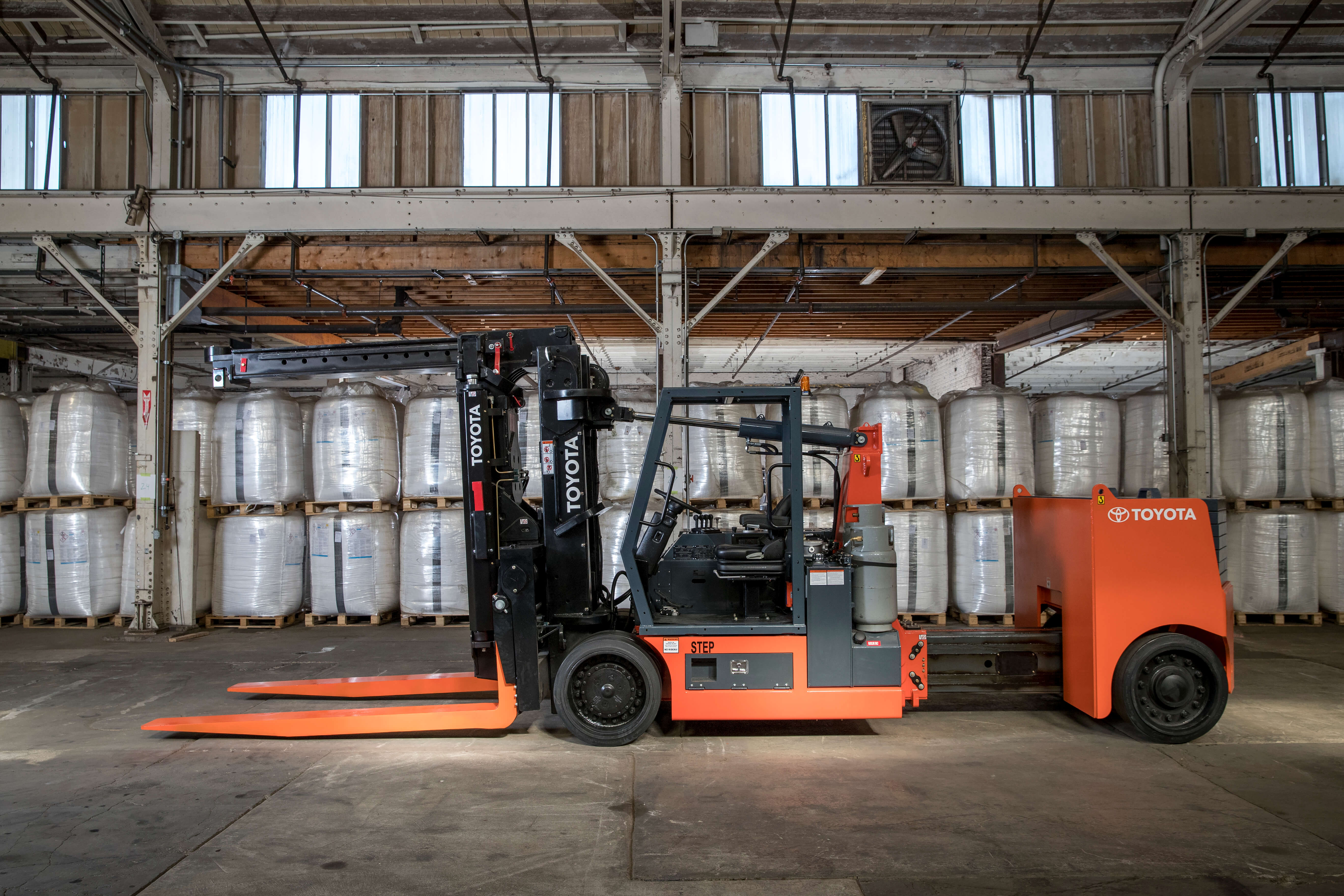 High Capacity Adjustable Wheelbase Forklift Rental Large Capacity Forklift Prolift